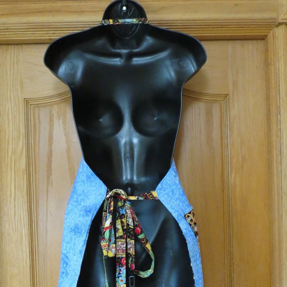 Colorful 2 in 1 Reversible Apron - Picture 12 of 13